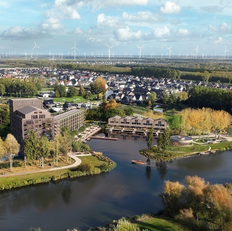 Vrijstaand Horeca Paviljoen te Almere Nobelhorst