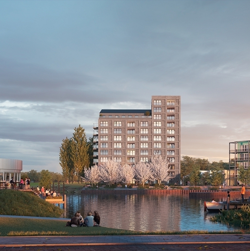 Vrijstaand Horeca Paviljoen te Almere Nobelhorst