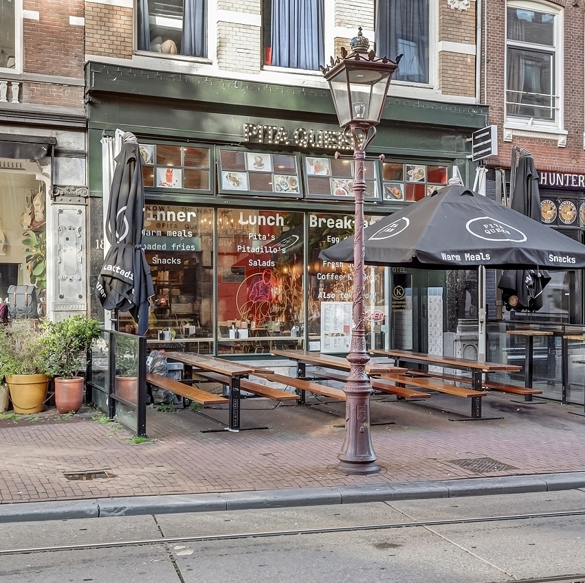 Hotel 5 kamers en horecaruimte Amsterdam